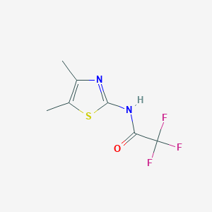 N-(4,5-dimethyl-1,3-thiazol-2-yl)-2,2,2-trifluoroacetamide