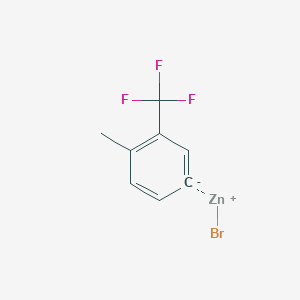 (4-Methyl-3-(trifluoromethyl)phenyl)Zinc bromide