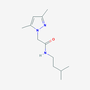 2-(3,5-Dimethyl-1h-pyrazol-1-yl)-N-isopentylacetamide