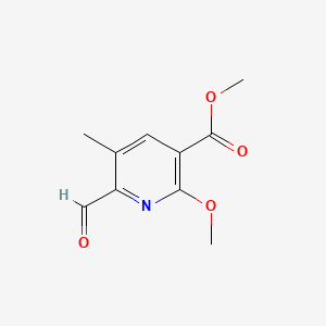 Methyl 6-formyl-2-methoxy-5-methylnicotinate