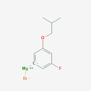 (3-Fluoro-5-i-butyloxyphenyl)magnesium bromide