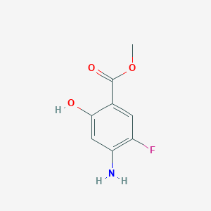 Methyl 4-amino-5-fluoro-2-hydroxybenzoate