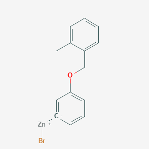 3-(2-MethylbenZyloxy)phenylZinc bromide