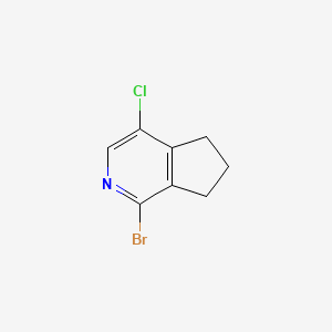 1-Bromo-4-chloro-6,7-dihydro-5H-cyclopenta[c]pyridine