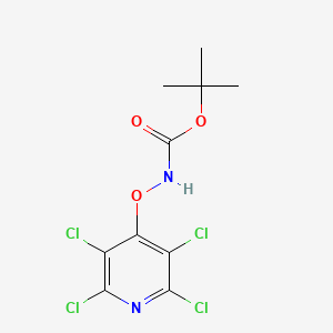 tert-Butyl ((perchloropyridin-4-yl)oxy)carbamate