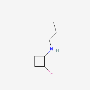 2-fluoro-N-propylcyclobutan-1-amine