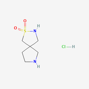 2-Thia-3,7-diazaspiro[4.4]nonane 2,2-dioxide hydrochloride