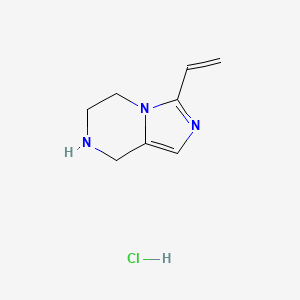 3-Vinyl-5,6,7,8-tetrahydroimidazo[1,5-a]pyrazine hydrochloride