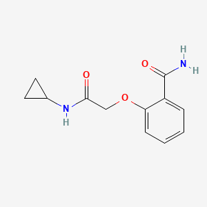 2-(2-(Cyclopropylamino)-2-oxoethoxy)benzamide