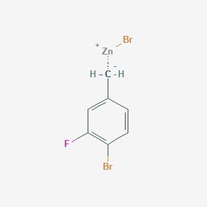 4-Bromo-3-fluorobenzylzinc bromide