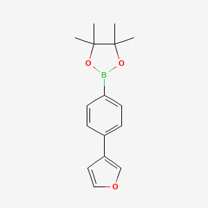 2-(4-(Furan-3-yl)phenyl)-4,4,5,5-tetramethyl-1,3,2-dioxaborolane