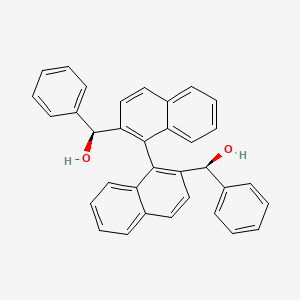 (1S,1'S)-[1,1'-binaphthalene]-2,2'-diylbis(phenylmethanol)