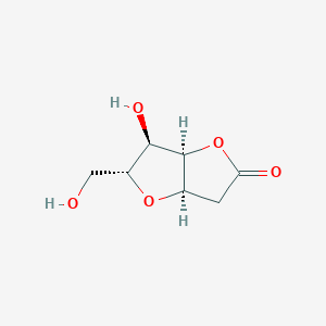 (3aR,5R,6R,6aR)-6-Hydroxy-5-(hydroxymethyl)tetrahydrofuro[3,2-b]furan-2(3H)-one