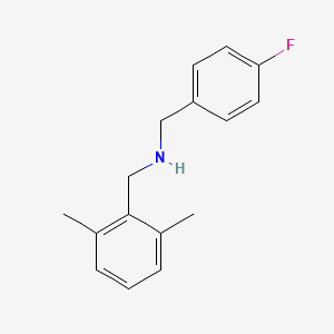 n-(2,6-Dimethylbenzyl)-1-(4-fluorophenyl)methanamine