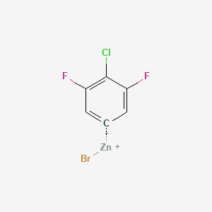 4-Chloro-3,5-difluorophenylZinc bromide