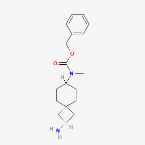 Benzyl (2-aminospiro[3.5]nonan-7-yl)(methyl)carbamate