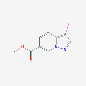 Methyl 3-iodopyrazolo[1,5-a]pyridine-6-carboxylate