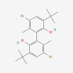 (R)-5,5'-Dibromo-3,3'-di-tert-butyl-6,6'-dimethyl-[1,1'-biphenyl]-2,2'-diol