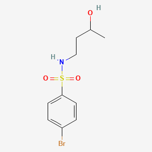 4-bromo-N-(3-hydroxybutyl)benzenesulfonamide