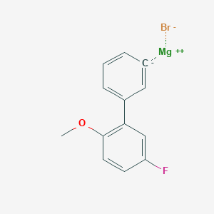 magnesium;4-fluoro-1-methoxy-2-phenylbenzene;bromide