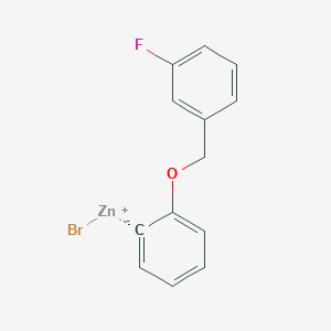 2-(3'-FluorobenZyloxy)phenylZinc bromide