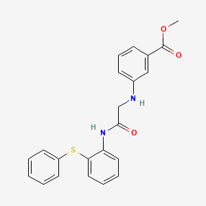 molecular formula C22H20N2O3S B15536026 Anti-osteoporosis agent-3 