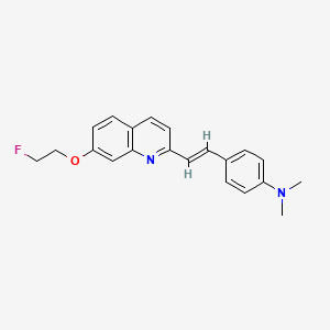 (E)-4-(2-(7-(2-Fluoroethoxy)quinolin-2-yl)vinyl)-N,N-dimethylaniline