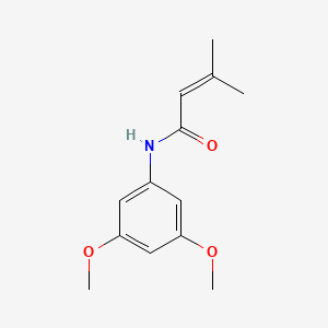 N-(3,5-dimethoxyphenyl)-3-methylbut-2-enamide