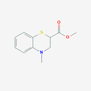 Methyl 4-methyl-3,4-dihydro-2H-benzo[b][1,4]thiazine-2-carboxylate