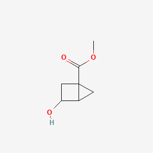 molecular formula C7H10O3 B15536563 Methyl 3-hydroxybicyclo[2.1.0]pentane-1-carboxylate 