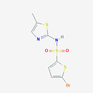 5-Bromo-n-(5-methylthiazol-2-yl)thiophene-2-sulfonamide