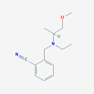 2-((Ethyl(1-methoxypropan-2-yl)amino)methyl)benzonitrile