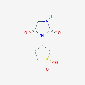 3-(1,1-Dioxidotetrahydrothiophen-3-yl)imidazolidine-2,4-dione