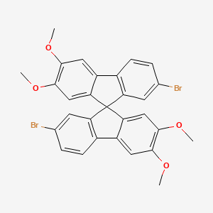 7,7'-Dibromo-2,2',3,3'-tetramethoxy-9,9'-spirobi[fluorene]