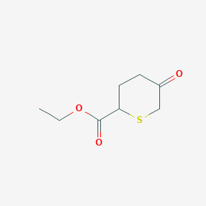 Ethyl 5-oxotetrahydro-2H-thiopyran-2-carboxylate