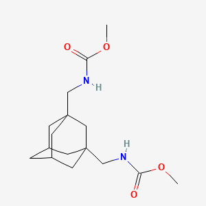 molecular formula C16H26N2O4 B15536944 Dimethyl (adamantane-1,3-diylbis(methylene))dicarbamate 