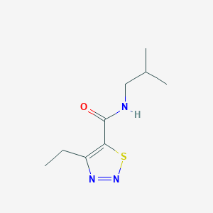 4-Ethyl-N-isobutyl-1,2,3-thiadiazole-5-carboxamide