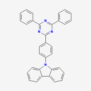 9-(4-(4,6-Diphenyl-1,3,5-triazin-2-yl)phenyl)-9H-carbazole