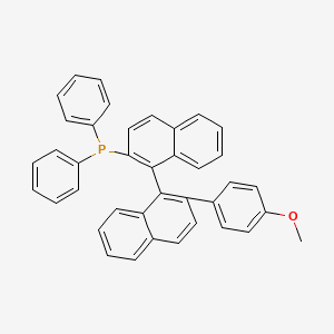 (2'-(4-Methoxyphenyl)-[1,1'-binaphthalen]-2-yl)diphenylphosphane