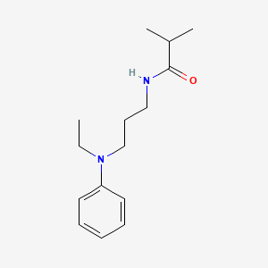 n-(3-(Ethyl(phenyl)amino)propyl)isobutyramide