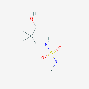 1-[(dimethylsulfamoylamino)methyl]-1-(hydroxymethyl)cyclopropane