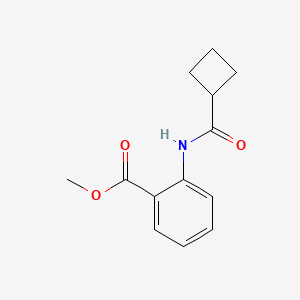 Methyl 2-(cyclobutanecarboxamido)benzoate