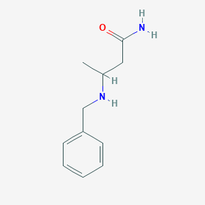 3-(Benzylamino)butanamide