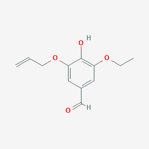 3-(Allyloxy)-5-ethoxy-4-hydroxybenzaldehyde