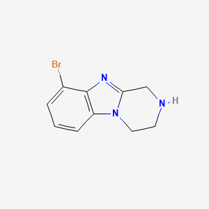 9-Bromo-1,2,3,4-tetrahydrobenzo[4,5]imidazo[1,2-a]pyrazine