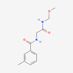 n-(2-((Methoxymethyl)amino)-2-oxoethyl)-3-methylbenzamide