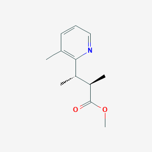 (2R,3S)-Methyl 2-methyl-3-(3-methylpyridin-2-yl)butanoate