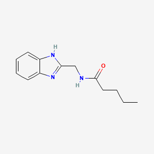 n-((1h-Benzo[d]imidazol-2-yl)methyl)pentanamide