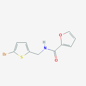 n-((5-Bromothiophen-2-yl)methyl)furan-2-carboxamide