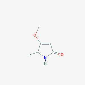 4-Methoxy-5-methyl-1H-pyrrol-2(5H)-one